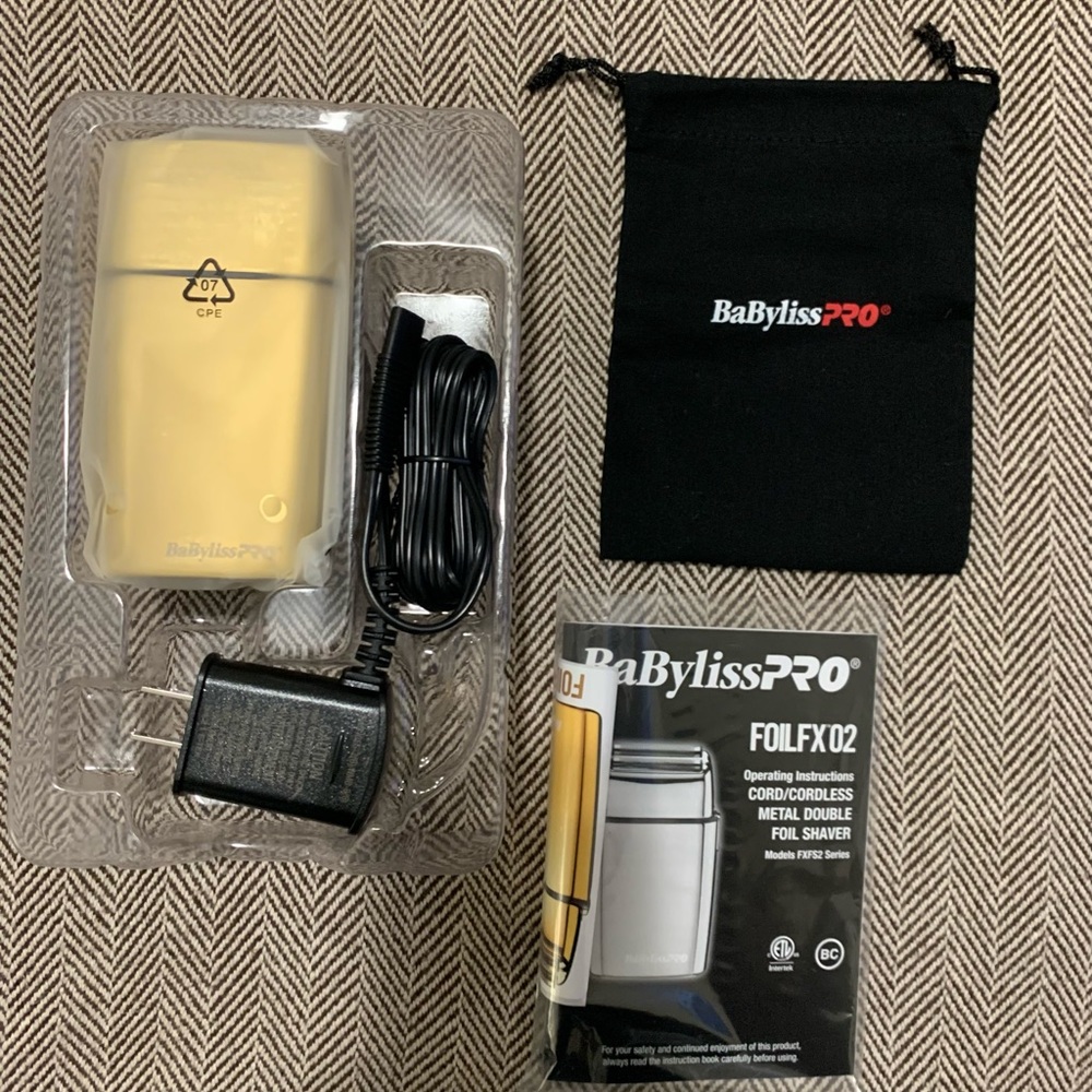 Baybliss Pro Gold Electric Shaver